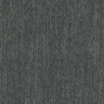 Set of 2 Tina Fabric Upholstered Dark Grey Counter Stools with Black Tapered Legs and Gold Arm Accents Fabric