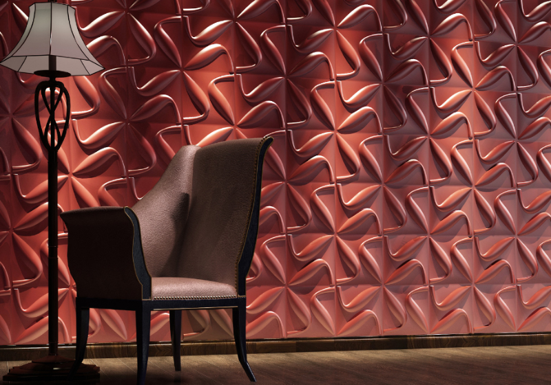 3D textured contract wall panels for hotel lobby feature walls and restaurant accents — European decorative panels Florida