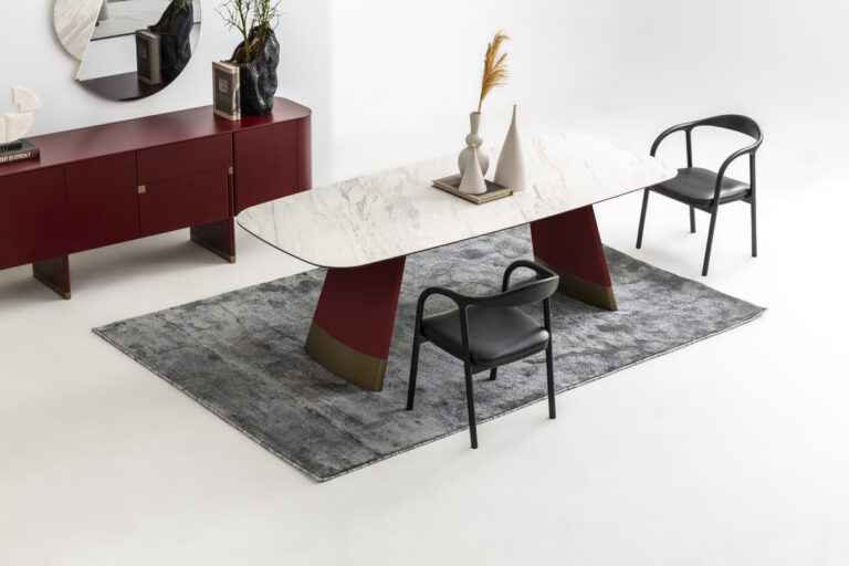 Customizable dining and living room furniture at De'Luxe Home Decor & Furniture in Tampa