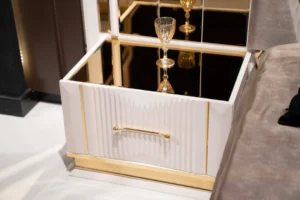 Luxury mirrored nightstand Tampa FL