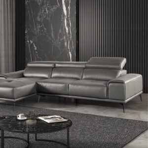 Vadso Left Chaise Dark Gray Modern Sectional Sofa Tampa