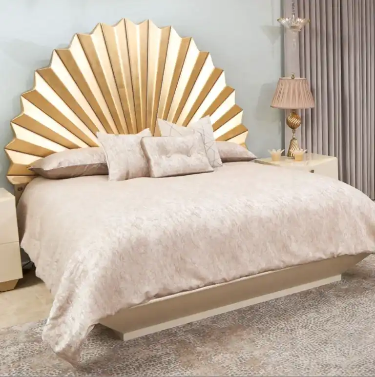 High end bedroom furniture set from a Tampa store with European design