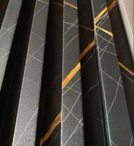 luxury black and gold wpc wall panel decorative wall panel near me Tampa