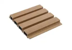 Oak color WPC outdoor wall panel waterproof and termite proof