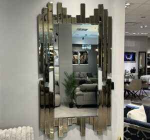 Bronze Elegant Tetris Mirror, tampa mirror