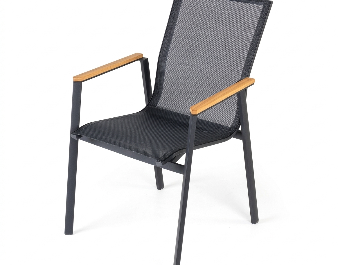 Indoor outdoor contract dining chairs for waterfront restaurants and resort terraces — UV-resistant commercial seating Florida
