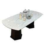 limousine dining table, dining table long, dining table 12 person, 12 people, dining table 10 person, 10 people, dining table 8 person, 8 people, dining table 6 person, 6 people, dinin table tampa, white dining table, black leg dining table
