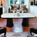 limousine dining table, dining table long, dining table 12 person, 12 people, dining table 10 person, 10 people, dining table 8 person, 8 people, dining table 6 person, 6 people, dinin table tampa, white dining table, black leg dining table
