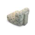 rosse buttoned chair, rosse chair, chair, modern chair, modern chair tampa, cream chair, white chair, tampa chair, buttoned chair