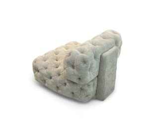 rosse buttoned chair, rosse chair, chair, modern chair, modern chair tampa, cream chair, white chair, tampa chair, buttoned chair