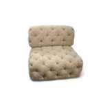 rosse buttoned chair, rosse chair, chair, modern chair, modern chair tampa, cream chair, white chair, tampa chair, buttoned chair