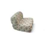 rosse buttoned chair, rosse chair, chair, modern chair, modern chair tampa, cream chair, white chair, tampa chair, buttoned chair