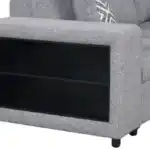 Bookcase arm detail Chatteris Gray Sectional Sofa