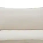 Crayford Taupe Linen Sofa Back Pillow and Cushion Detail