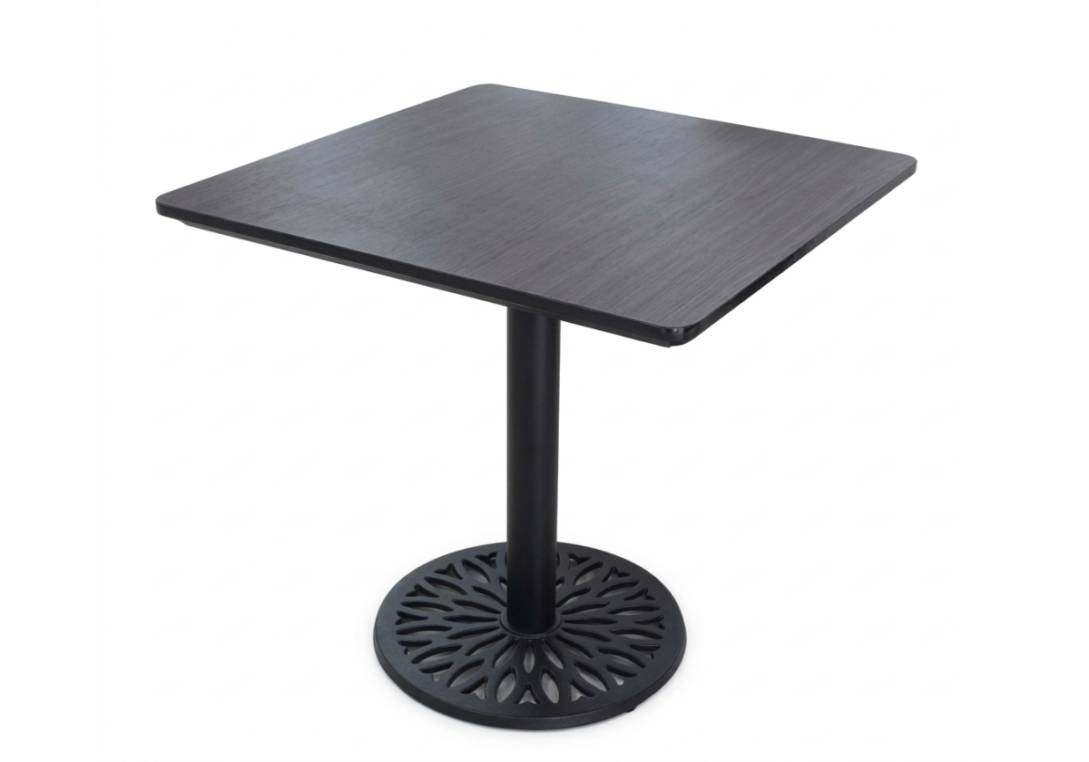 Square contract dining tables for cafes and hotel breakfast rooms — European commercial dining furniture Florida