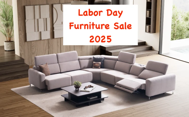 Modern sectional sofa set on sale at Deluxe Home Decor & Furniture for Labor Day 2025 in Tampa, Florida.