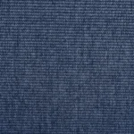 Close-up texture of the blue upholstered chair fabric.