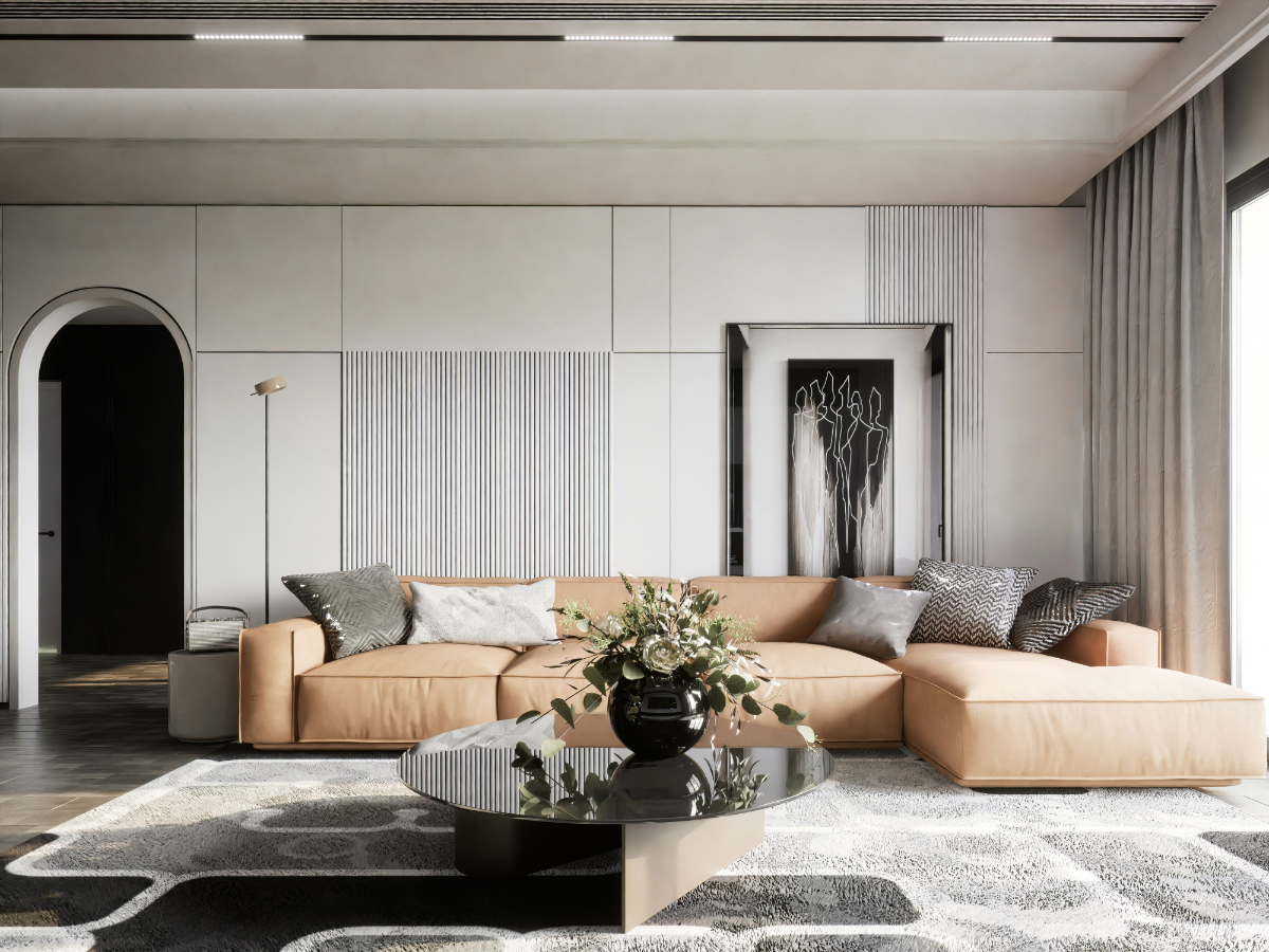 Contract luxury estate furniture Tampa Florida -- European full-home furnishing