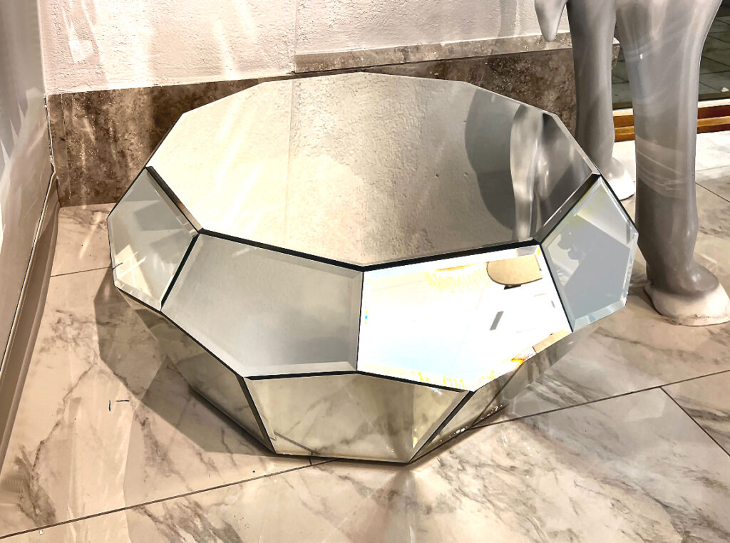 Diamond Coffee Table Silver