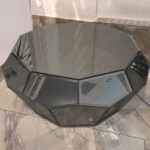 diamond coffee table gray