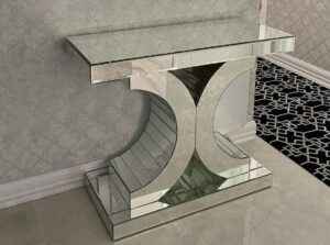 c console table silver