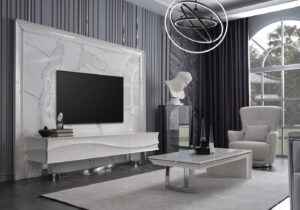 Infinity White Tv Stand Bottom
