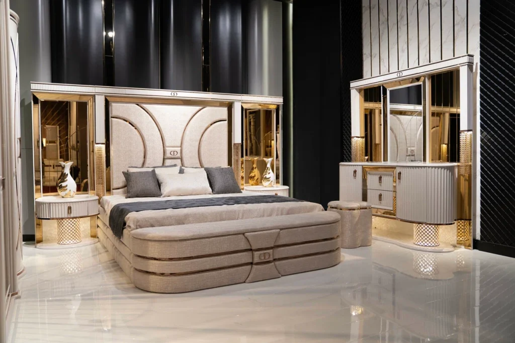 modern luxury bedroom set