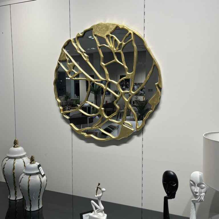modern mirror tampa, round mirror, rectangular mirror, wall mirror, contemporary mirror, gold mirror