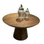 monaco round walnut dining table tampa. dining table tampa, round dining table, walnut dining table, round dining table tampa