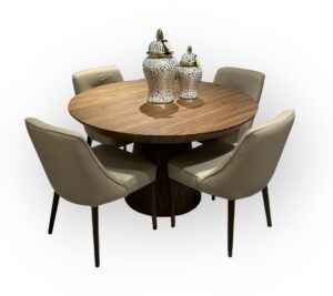 monaco round walnut dining table tampa. dining table tampa, round dining table, walnut dining table, round dining table tampa