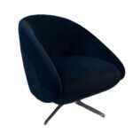 napoli swivel chair, swivel chair, modern chair, chair, bule chair, navy blue chair, tampa chair