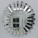 Piano Mirror Silver