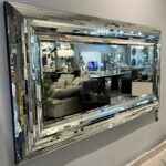 rectangular mirror, modern mirror, tampa mirror, luxury mirror